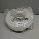 3/4" ID  25 ft High Pressure Braided Clear PVC Tubing,Flexible Resistant Vinyl Hose,Heavy Duty Reinforced Vinyl Hose Tubing,with 2 Clamps