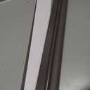 LazBlinds No Drill Blackout Roller Shades, 27" W x 72" H, Dark Coffee