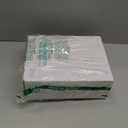 Dowin Heating Pads for Back Pain Relief, Wearable Electric Heating Pad with Massager, 24"x35" Extra Large Heated Pad for Neck and Shoulders Cramps, AutoShut Off, Machine Washable (Teal)