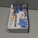 2Pcs Electric Water Gun for Kids Adults,Automatic Squirt Gun with Flashing Muzzle, 26FT Range, Leak-Proof Rechargeable Water Blaster for Summer Pool Beach Water Fights (Black+Blue)