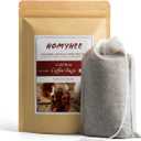 No Mess Cold Brew Coffee Filters - 100 Count Disposable Fine Mesh Brewing Bags for Concentrate/Iced Coffee Maker, French/Cold Press Kit, Hot Tea in Mason Jar or Pitcher, 4 x 6 Inches