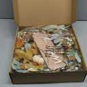 22 Artificial Fall Wreath Autumn Door Wreath with Pumpkin,Maple Leaf,Ivy Leaf,Colorful Berry for Front Door Farmhouse Thanksgiving Indoor Outdoor Porch Window Wall Door Decoration