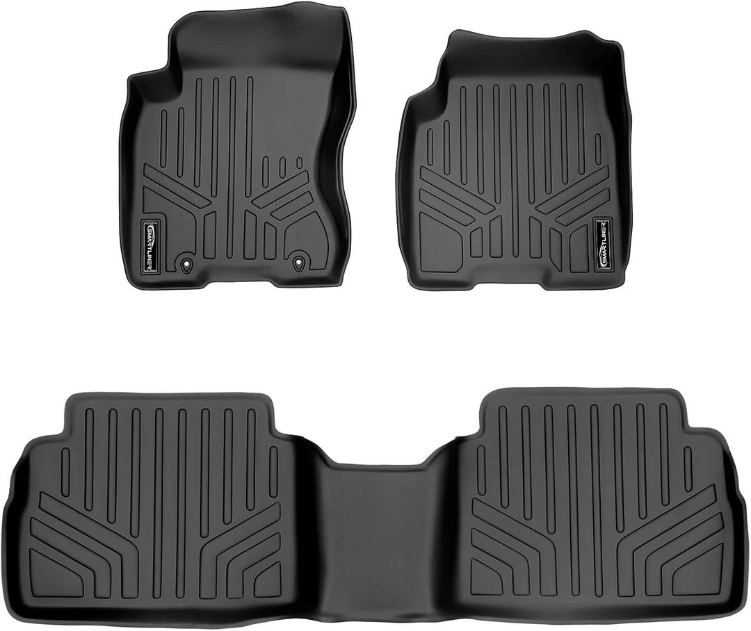 MAXLINER Floor Mats 2 Row Liner Set for 2008-2013 Nissan Rogue