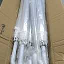 Dansydaisy Wedding Favors for Guest Umbrella Gifts Bulk 52 Inch Large Dome Rain Windproof Stick Umbrellas with Thank You Tags and Rope Guest Souvenirs for Wedding Party Bridal Favors