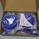 E-cowlboy Door Handle Cover Inserts+Tailgate Handle Cover+Recess Guard for 2007-2018 Jeep Wrangler JK JKU Sports Sahara Freedom Rubicon Unlimited Exterior Accessories (Blue 15PCS)