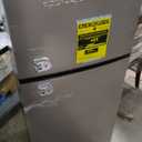 Frigidaire, 2 Door Apartment Size Refrigerator/Freezer Combo, 7.5 cu ft, Platinum Series, Stainless, 23" D x 21.5" W x 55.5" H