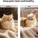 Zoocozy Cat Brush for Shedding, Dog Deshedding Brush, Pet Hair Removal Tool for Puppy Pitten(White)