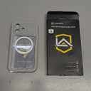 Lanhiem Magnetic for iPhone 16 Case, IP68 Waterproof Dustproof Case, [Compatible with Magsafe] [Built-in Screen Protector] Full Body Heavy Duty Rugged Phone Cover 6.1 inch, Natural