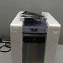 Aeitto Nugget Ice Maker Countertop, Pellet Ice Machine Soft Chewable Ice 40lbs/Day, One-Click Operation, Auto Self-Cleaning Crushed Ice Makers Stainless with Scoop for Home/Kitchen/Office (Silver)