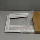 LBG Products Window Air Conditioner Side Panel and Frame Set,AC Accordion Filler Kit,Fits Most 15000BTU Window Air Conditioners