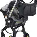 Baby & Beyond Essential Bag, Compatible with Doona Car Seat Stroller, with additional hooks and straps to be compatible with any universal stroller, Converts into Tote Diaper Bag