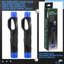 5 x Seenelling Golf Grip Trainer, Golf Training Aid, Swing Trainer Club Grips Accessories for Right Handed Club Grip Equipment to Help Correct Hand Position