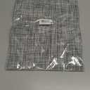 Vinyl Placemats Set of 6, PVC Woven Washable Non-Slip Table Mats, Heat Resistant Wrinkle Free Place Mats for Dining Table, Easy to Clean (6, Light Grey)