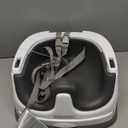 Ingenuity Baby Base 2-in-1 Booster Feeding and Floor Seat with Self-Storing Tray - Slate