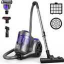 Canister Vacuum Cleaner, 1700W 45Kpa Bagless HEPA Vacuum