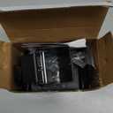 Wheelbarrow Storage Bracket - 90 lbs Capacity, Heavy Duty Storage Hook for Most Wheelbarrows Designs, Comes with a Spring Loaded Lift Latch Safety Catch Feature - Black