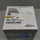 Magnetic Dryer Vent Kit, Quick Connect for 4" Dryers, Save 46 Inches of Space, Strong Magnetic Hold, 3.3FT Hose, Airtight Seal & Reinforced Wall Connector