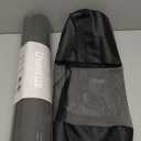 Yoga Mat Non Slip, Pilates Fitness Mats, Eco Friendly, Anti-Tear 1/4" Thick Yoga Mats for Women, Exercise Mats for Home Workout with Carrying Sling and Storage Bag (Black)