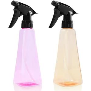 KREMORV Spray Bottles 12oz/350ml Empty Spray Bottles Refillable Mister Bottle with Multicolor for Cleaning, Plants, Hair, Cooking