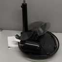 Amazon Basics 16" Pedestal Fan with Remote for Bedroom, Living Room, Office, Adjustable Height, Dual-Layered Blades, 3 Speeds, 3 Modes, Timer, Tilt Head, 60W, Black