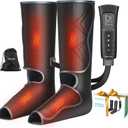 ALLJOY Gifts for Men Women, Leg Massager for Circulation and Pain Relief FSA, Leg Massager with Heat and Compression, 6 Modes 3 Intensities 2 Heat Levels