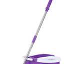 Fabuloso Spin Mop and Bucket Set, Hands-Free Pedal-Activated Spin Wringer, Adjustable Pole, Machine Washable and Replaceable Microfiber Mop Head, Works on All Hard Floor Surfaces
