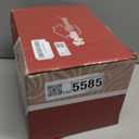 EgticHome Mini Loaf Pans with Lids and Spoons (100 Pack, Black-gold, 6.8oz) Rectangular Aluminum Foil Baking Pans