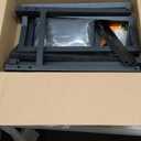 Firewood Rack Outdoor with Cover, 4FT Fire Wood Racks Outdoor with Log Carrier Kindling Hooks, Metal Firewood Holder Log Holders, Wood Storage Holders for Fireplace Deck Indoor