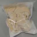 4 Cream White Velvet Ribbon Hair Bow Clip With Long Tail 2pc Soft Ponytail Holder Barrettes for Toddler Teen Flower Girls Women Wedding Pageant 1st Communion Dress Accessory Gift