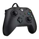 Wired Game Controller - Xbox Series X|S, Xbox One, PC/Laptop Windows 10, Steam Gaming Controller - USB - Advanced Audio Controls - Dual Vibration Videogame Gamepad - Raven Black