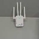 2025 WiFi Extender Signal Booster for Home - 1200Mbps Dual Band, Covers 12880 Sq Ft & 108 Devices, Long Range Internet Booster with Ethernet Port, Easy Setup (white)