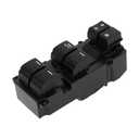 Power Window Switch No.35750T0AH11 Front Left Driver Side Window Control Switch for Honda CR-V Civic 2014-2015 Black Fit for