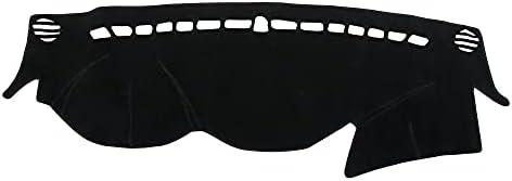 X AUTOHAUX Car Dashboard Cover for Hyundai Sonata 2011 2012 2013 2014 Nonslip Dash Carpet Dash Guard 3.5×1.9"