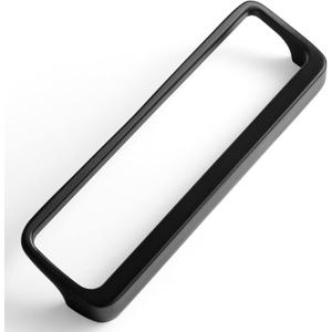Goo-Ki Matte Black Cabinet Pulls with Hole Center 5''(128mm),Modern Zinc Alloy Drawer Pulls for Drawer,Wardrobe,Cupboard,6 Pack