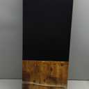 Simple Trending Dual Monitor Stand Riser with 2 USB Charging Ports, Wood Computer Desk Organizer for 2 Monitors, Extra Long TV Stand for Laptop Office, iMac