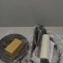 Upgraded Dimmable Floor Lamp, 1200 Lumens LED Bulb Included, Bronw Arc Floor Lamp with Linen Shade for Living Room, Bedroom, Reading Room, Nursery