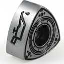 Rotary Engine Dipstick - Satin Silver by Rotary13B1