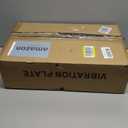 Vibration Plate Exercise Machine: TISSCARE Vibrating Plates for Weight Loss and Lymphatic Drainage, 400lbs Shake Plate Whole Body Workout Platform for Home Fitness Fat Burner Gifts (Silver Grey)