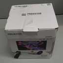 Electric FocusMini Projector, Support 4K 1080P, 210 ANSI Portable Projector with WiFi and Bluetooth, Auto Keystone Correction Video Projector, Compatible with Smartphone,TV Stick,Laptop (HY300Plus)