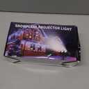 Snowflake Christmas Projector Lights Outdoor 2025 Upgraded Triple Head Snowflake Projector with Timer Waterproof LED Snowfall Projector for Holiday for Christmas Decoration