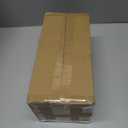 Lighted Glass Christmas Tree Figurine with Timer, Mercury Glass Christmas Decoration Battery Operated for Centerpieces Window Tabletop Mantel(Gold)