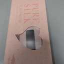 LitBear Silk Sleep Mask for Side Sleeper, Eye Mask Sleeping for Women Men 100% 22 Momme Pure Mulberry Silk, Face-Hugging Padded Eye Cover for Sleeping with Adjustable Band (Pink)