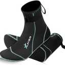 XUKER Neoprene Water Socks for Kids Toddlers 3mm Sand Proof Beach Volleyball Socks Diving Boots for Outdoor Water Sports XS