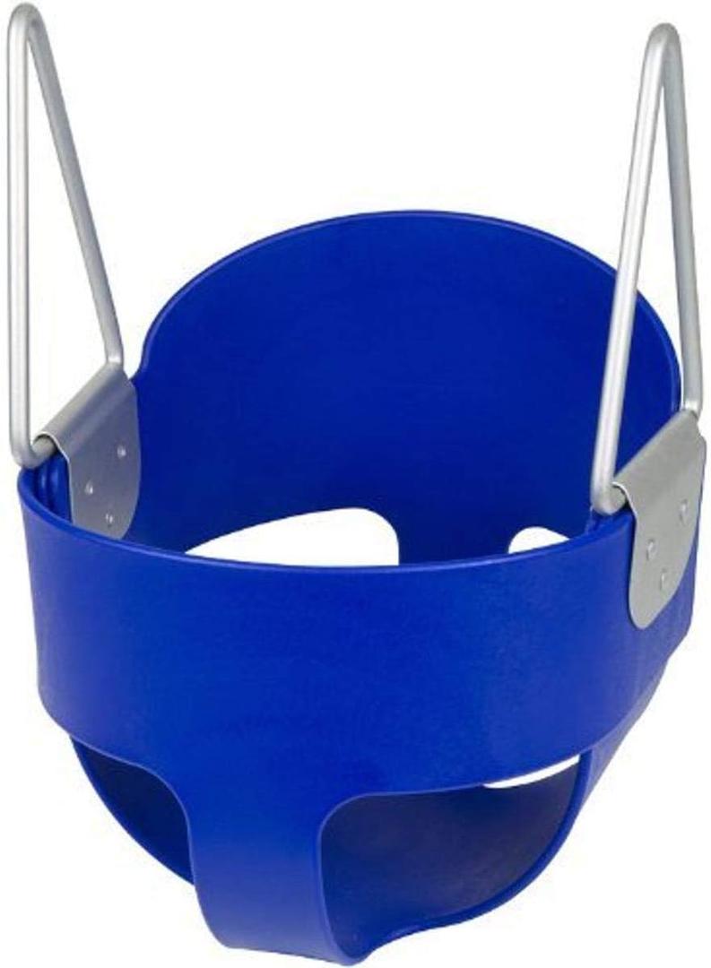 Swing Set Stuff Highback Full Bucket (Blue) -Seat Only- with SSS Logo Sticker
