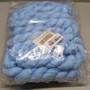 Baby Blue Cheesecloth Table Runner 12 Pack Spring Table Runners Boho Gauze 120 Inches Light Blue Table Decor for Wedding Bridal Baby Shower Valentine's Day