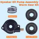 Oil Pump Assembly for Poulan Pro PP5020AV PP4818A PP4218A P3416 P3516 P3816 P3818 P4018 SM4218AV McCulloch CS330 CS340 CS360 CS370 CS380 Chainsaw Oil Seals Worm Gear Parts 530071891 581071401