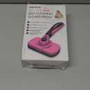 Swihauk Self Cleaning Slicker Brush for Dogs & Cats - Skin Friendly Grooming, Deshedding, Hair Removal for Puppies & Long/Short Haired Pets, Pet Supplies Accessory, Pink