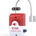 Exit Door Alarm with 110dB Siren, Emergency Exit Security Device, Easy Installation, Battery Powered, Magnetic Sensor for Unauthorized Entry Prevention, Home, Warehouse, Office, Retail Use