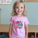 Habudda First Day of Preschool Shirt Pre K Shirts for Girls Boys Toddler Kids 2T 3T 4T Prek Cotton Tee 1st Day of Preschool Gift