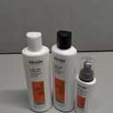 Nioxin Scalp + Hair Thickening System Kits | For Natural, Colored, & Damaged Hair with Light to Progressed Thinning | Strengthen & Boost Hair Density with Niacinamide & Biotin | 3 Month Supply